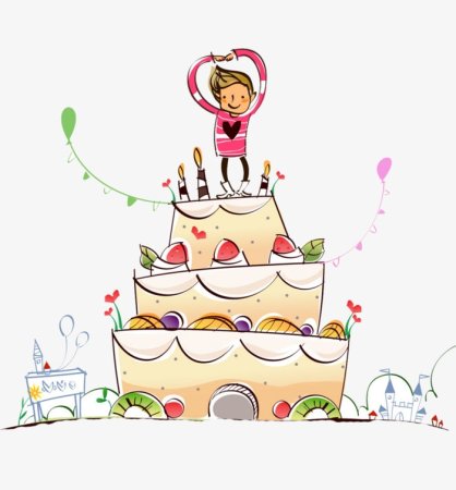 Рисунок на день рождения