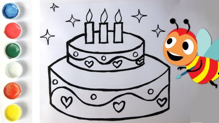 Рисунок ребенку на день рождения 9 лет