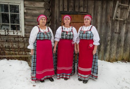 Национальный костюм Карелы для детей