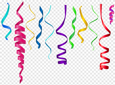 Новогодний серпантин.