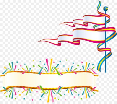 Ленточки мультяшные