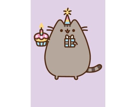 Кот Пушин день рождения