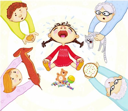 Капризы и упрямство детей