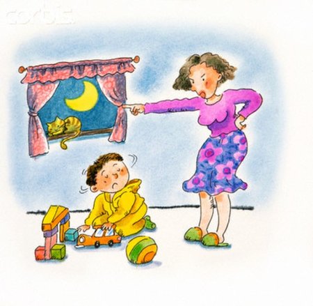 Бьется в истерике