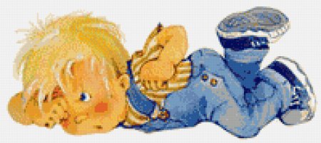 Мультяшка Плачущий мальчик