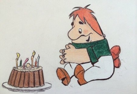 Торт с Карлсоном