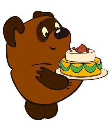 Торт винипух