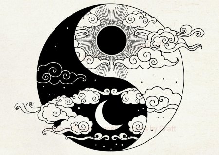 Sun Moon Инь Янь