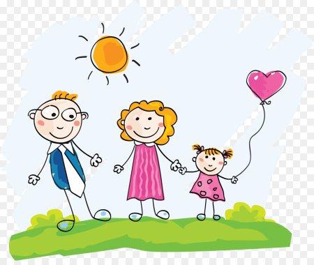 Мама папа я счастливая семья