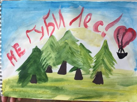 День леса рисунки