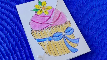 Открытка на день рождения своими руками