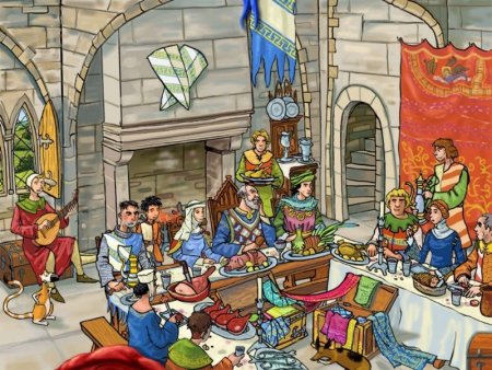 Феодал Европы пир