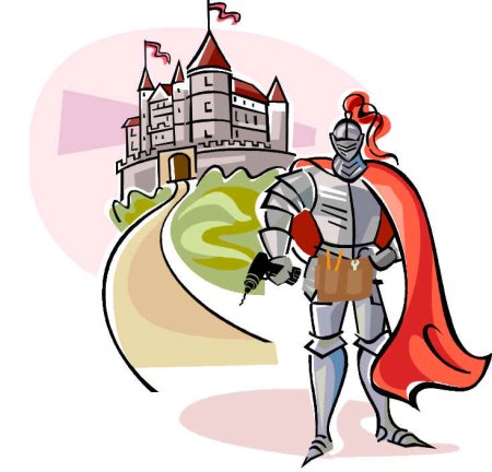 Рыцари и замки для детей