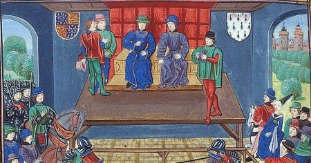 Рыцарский турнир в средневековье