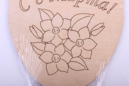 Цветы для выжигания по дереву простые