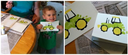 Открытка папе от ребенка