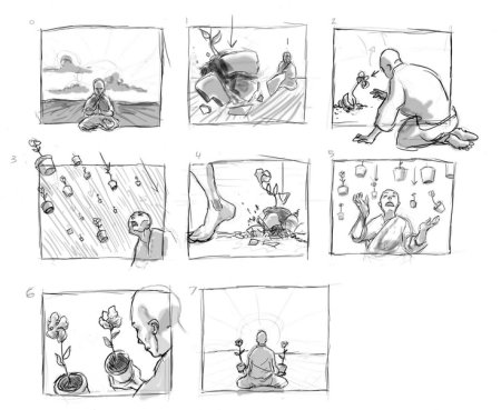 Сон Лермонтов Раскадровка