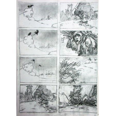 Рисунок раскадровки