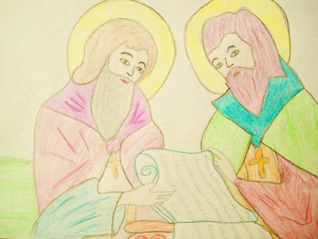 День славянской письменности и культуры рисунки