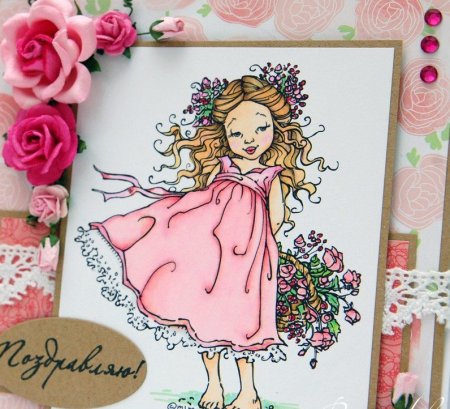 Открытка маме на день рождения раскраска