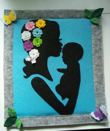 Панно ко Дню матери