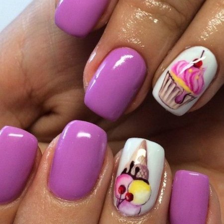 Маникюр на день рождения