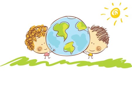 Mother Earth cartoon