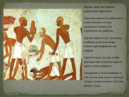 Древних египтян в движении