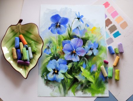 Юлия Капустина художник пастель