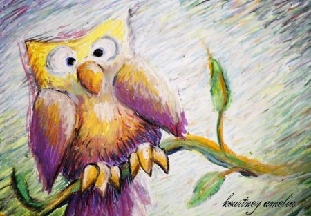 Рисунок пастелью для детей