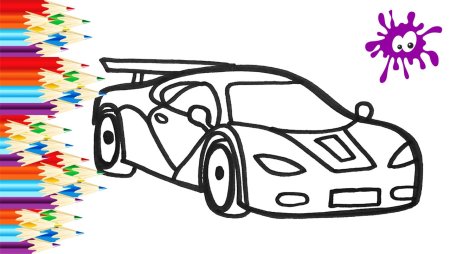 Машинки. Рисовалка