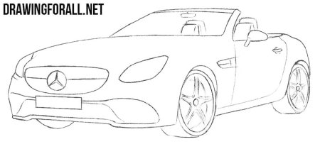 Машина рисунок легкий дорогую