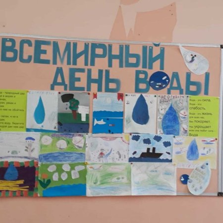 Всемирный день воды 22 марта 2019