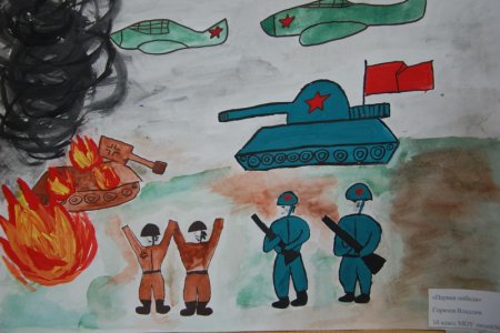 Детские рисунки к 22 июня день памяти и скорби