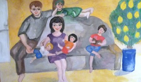 Счастливая семья глазами ребенка