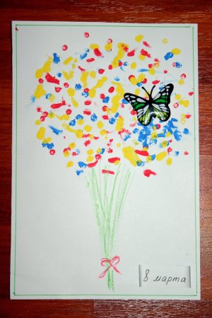 Открытка для бабушки своими руками нарисовать