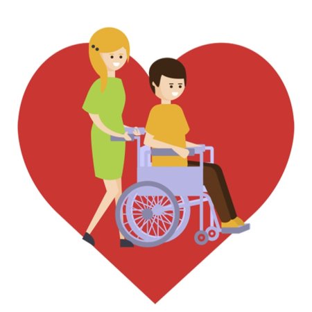 Эмблема дети инвалиды