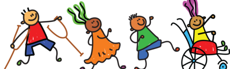 Дети с ОВЗ на прозрачном фоне