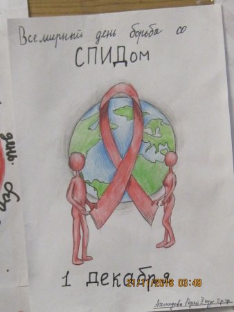 Всемирный день со СПИДОМ рисунки