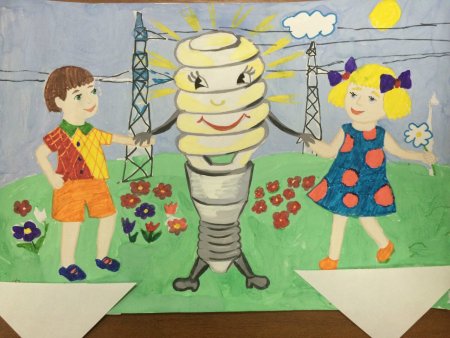 Рисунки на тему Энергетика глазами детей