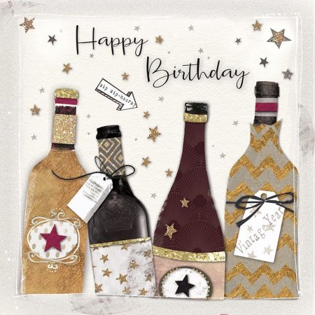 Открытка с днём рождения мужчине стильная