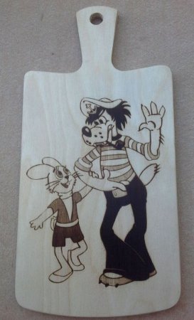 Выжигание по дереву с днем рождения