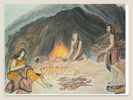 Занятия первобытных людей