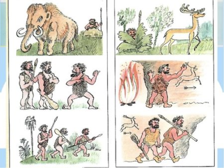 Наскальная живопись Мамонтов