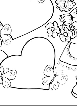 Трафарет рисунков с днем рождения