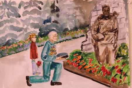 Рисунок ко Дню Победы