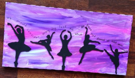 Поделка для учителя танцев