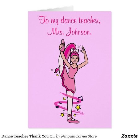 Открытка с днем рождения учителю танцев