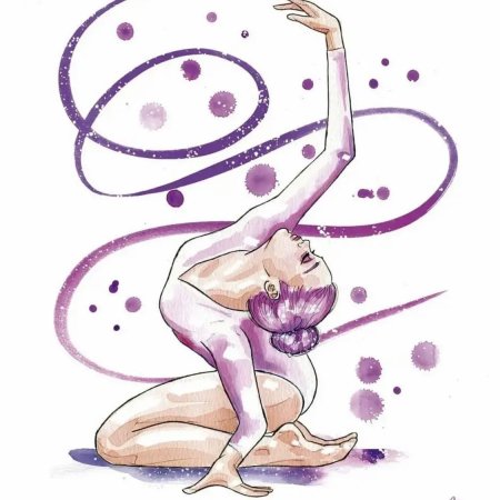 Мультяшные гимнастки