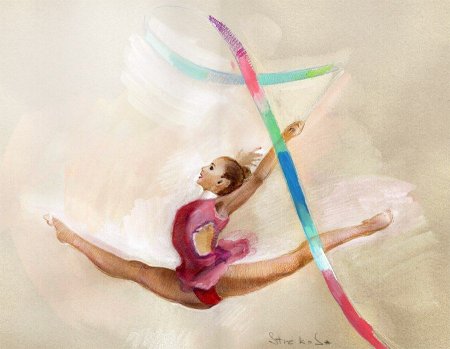 Художественная гимнастика плакат